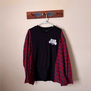 Luke Combs Tour Plaid Long Sleeve Shirt